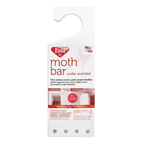 Willert Home Products Enoz Moth Bar 6 oz 495.6T